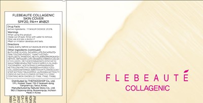 Image Of Carton (Flebeaute Collagenic Skin Cover Nb21 Carton)